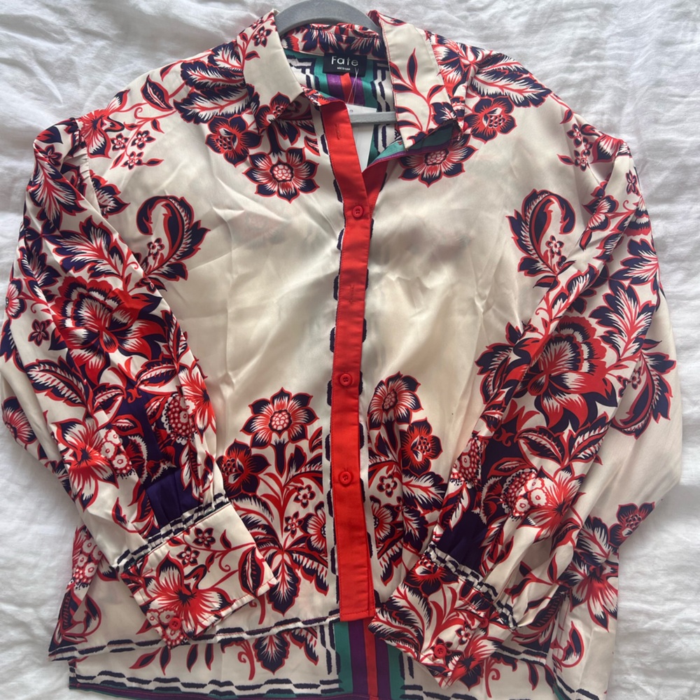 Fate Multicolor Floral Blouse